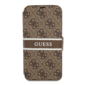 Torbica Guess Stripe Bk Pu za iPhone 13 Pro 6.1 braon (GUBKP13L4GDBR)