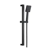 slomart SHOWER SET 1-F PATRAS AU-31-Z04-G BLACK Set tuš ručke, ČRNi