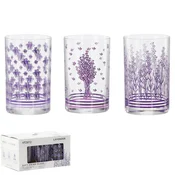 Komplet 6kos kozarcev Lavender Collection 250ml 68561