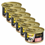 GimCat ShinyCat Kitten piščanec 6x70 g