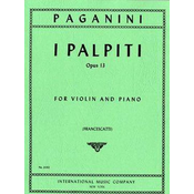 PAGANINI: I PALPITI OP.13 VIOLINE AND PIANO