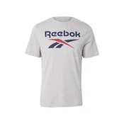 Reebok Funkcionalna majica marine/siva/temno rdeča