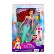 Transformacijska lutka Disney Princess Ariel - človek in morska deklica (217-2651)