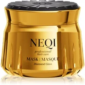 NEQI Diamond Glass Mask maska za sijaj in mehkobo las 250 ml