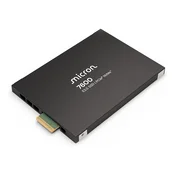 Micron 7600 PRO 3.84 TB NVMe U.2 SSD disk za strežnik/delovno postajo z NVMe 2.0 in strojno šifriranje