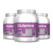 3-paket Glutamin 500 g/100 odmerkov