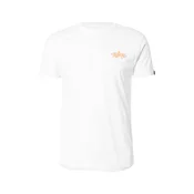 ALPHA INDUSTRIES Majica siva/oranžna/bela