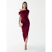 BWLDR Obleka Veleda bordo