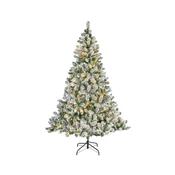 EVERLANDS Novogodišnja snežna jelka 210cm Imperial pine LED
