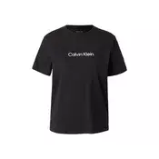 Calvin Klein Majica CLASSIC  črna / bela