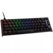 slomart Ducky One 2 SF Gaming Keyboard, MX-Blue, RGB LED - Črna (US)