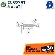 Natezni vijak 115/75x10/10x M6