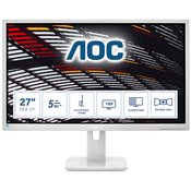 AOC Monitor LED 27P1 PRO Gray (27, 16:9, 1920x1080, IPS, 250 cdm?, 1000:1, 50M:1, 5 ms, 178178°, VGA, DP, HDMI, DVI, 4 x USB 3.0, Audio OUT, Speakers, Tilt: -5+35°, Swivel, H. Adjust, VESA, Ergonomi