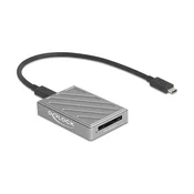 Delock 40 Gbps USB Type-C™ čitalnik kartic za pomnilniške kartice CFexpress Type B