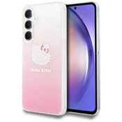 HELLO KITTY Etui Hello Kitty IML Gradient Electrop Kitty Head za Samsung Galaxy A55 - roza
