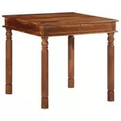 Vidaxl Jedilna miza 80x80x77 cm masivni les akacija