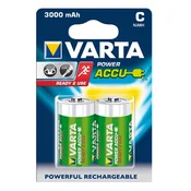 Varta Power Accu baterija Baby/C, 2 kos