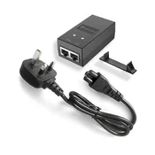 QuPSU GP241U, Gigabit Passive PoE PSU 24V 1A , UK cord, wall mount