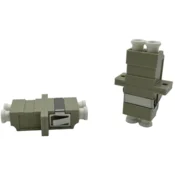 Lanview LVO-LC-CON-OM1/2 LC/UPC dupleks adapter bež