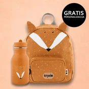 trixie otroški nahrbtnik small + steklenička 350 ml mr. fox