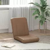 vidaXL Tlorisni stol Kapučino 50 x 73 x 60 cm Umjetno usnje