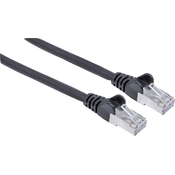 Intellinet Intellinet 741224 RJ45 omrežni kabel\, Patch kabel CAT 6a S/FTP 30.00 m črna zaščita iz folije\, pletena zaščita\, zaščiten\, brez halogena 1 kos, (20417857)
