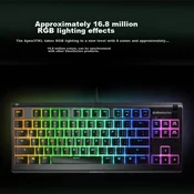 SteelSeries Tastatura, Žicana, Crna