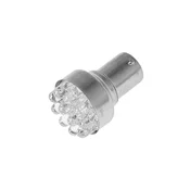 Žarnica smernika 12 LED BA15S 12V, oranžna