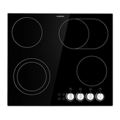 Klarstein EasyCook steklokeramična kuhalna plošča, Črna - Klarstein