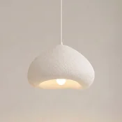 Opviq Visoka svetilka Lora, bela, 40 x 38 cm, steklena vlakna, E27 - Dnevna soba/jedilnica - Sodobni - Plastika