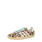 ADIDAS ORIGINALS Nizke superge SAMBA svetlo bež/nebeško modra/rjava