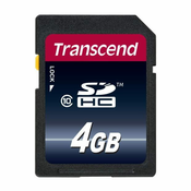 Transcend SD kartica SDHC 4 GB, Class 10