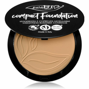 puroBIO Cosmetics Compact Foundation kompaktni pudrasti make-up SPF 10 odtenek 03 9 g