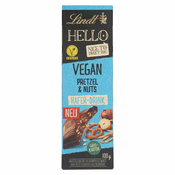 ČOKOLADA VEGAN PRESTICE IN OREŠČKI HELLO, LINDT, 100G