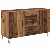 Vidaxl Strani šal s predalom Star les 100 x 36 x 60 cm Konstruiran les