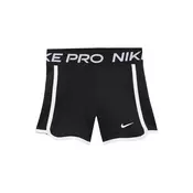 NIKE Športne hlače črna/bela