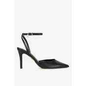 Čevlji s peto NINE WEST CD23029-3 Črna
