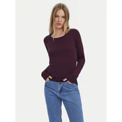 VERO MODA Pulover Care  rdeče vijolična