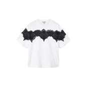 AllSaints Majica W071JE črna/bela