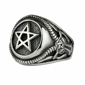 Prstan ETNOX - Big Pentagram - SR699