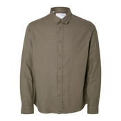 SELECTED HOMME Srajca SLHOwen  temno rjava