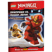 Lego NinjaGO pripremi se, pozor, lepi! 212 nalepnica ( LAS 6 )