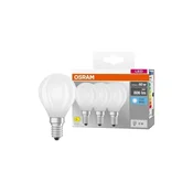 Komplet 3x LED sijalice BASE CLASSIC FILAMENT E14/5,9W/230V 4000K - Osram