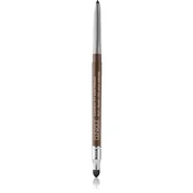 Clinique Quickliner™ for Eyes Intense Lustre svinčnik za oči z bleščicami odtenek Chocolate 0.25 g