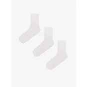 Penti Nogavice PENTI Basic Tennis Paar Sneakersocken bela