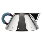 Vrč za smetano 9096 Alessi 200 ml modra ročaj