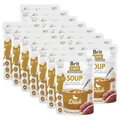 Brit Care Cat Soup with Duck 15 x 75 g