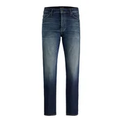 JACK & JONES Kavbojke JJIChris JJICon temno modra