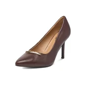 U.S. Polo Assn. Čevlji z visoko peto EO-JACLYN001W/GL1 Rjava