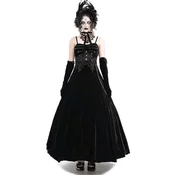 Ženska obleka DEVIL FASHION - Black Gothic Retro - ESKT047
